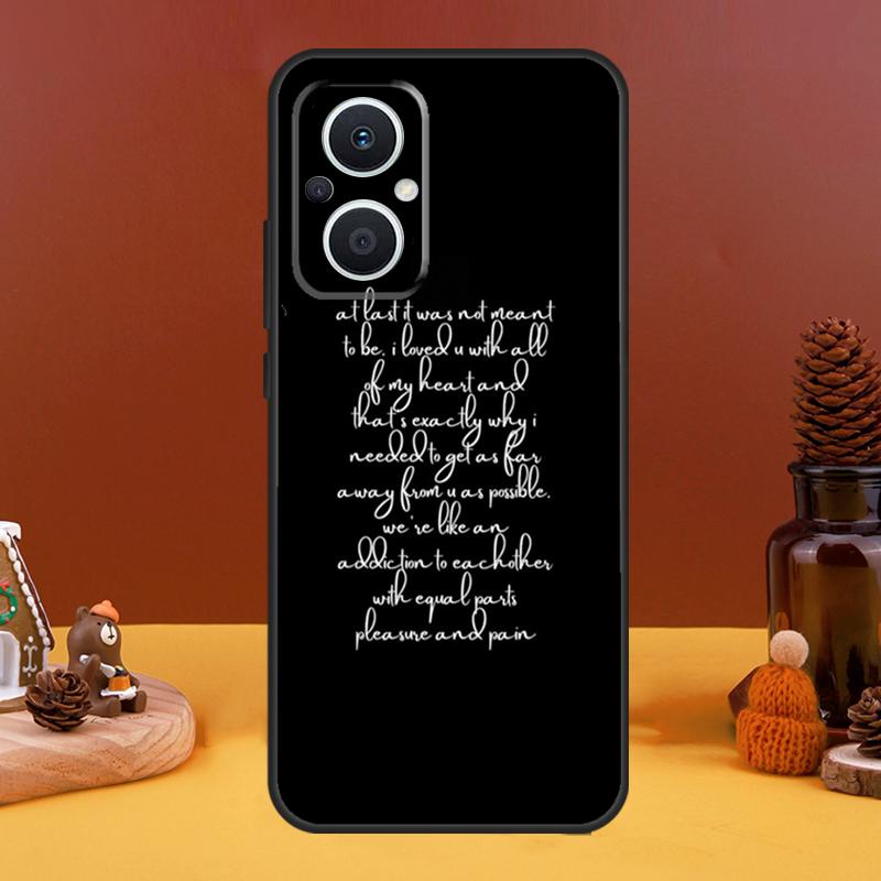 After We Collided Hardin Scott Tessa Case For OPPO Reno 8T 4Z 5Z 10 Pro 11 F 4 5 6 7 8 Lite OPPO Find X5 X6 Pro X2 X3 Lite Cover OPPO Find X6 Pro
After We Collided Hardin Scott Tessa Case For OPPO Reno 8T 4Z 5Z 10 Pro 11 F 4 5 6 7 8 Lite OPPO Find X5 X6 Pro X2 X3 Lite Cover OPPO Find X6 Pro