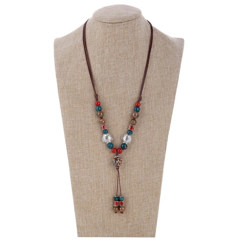 LOVBEAFAS Rose Flower Long Adjustable Necklaces Pendants Women Ceramic Beads Boho Double Fish Handmade Vintage Necklace Zircon
LOVBEAFAS Rose Flower Long Adjustable Necklaces Pendants Women Ceramic Beads Boho Double Fish Handmade Vintage Necklace Zircon