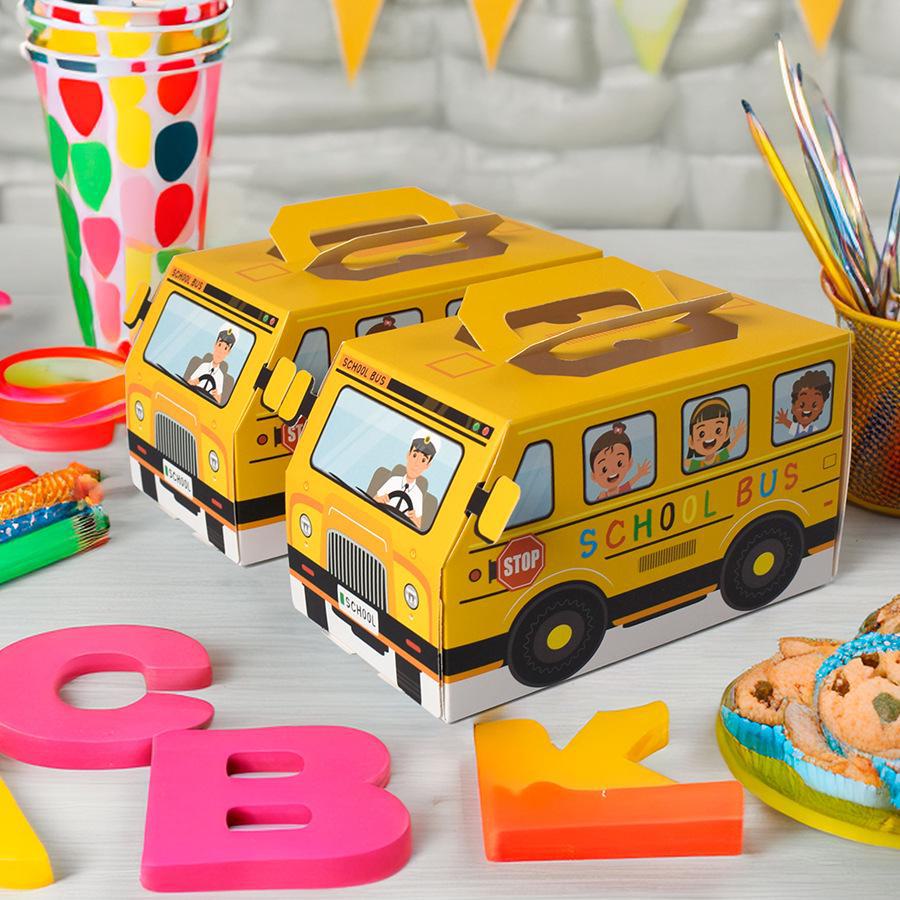 «Європейський шкільний автобус Candy Box: Капелюх для святкування повернення до школи для вечірок і подарунків 16*9*9cm жовтий
«Європейський шкільний автобус Candy Box: Капелюх для святкування повернення до школи для вечірок і подарунків 16*9*9cm жовтий