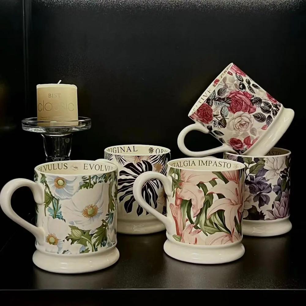 retro ceramic 380ml coffee mug office home water cup French romantic floral Milk cup 380ml ярко-розовый
retro ceramic 380ml coffee mug office home water cup French romantic floral Milk cup 380ml ярко-розовый