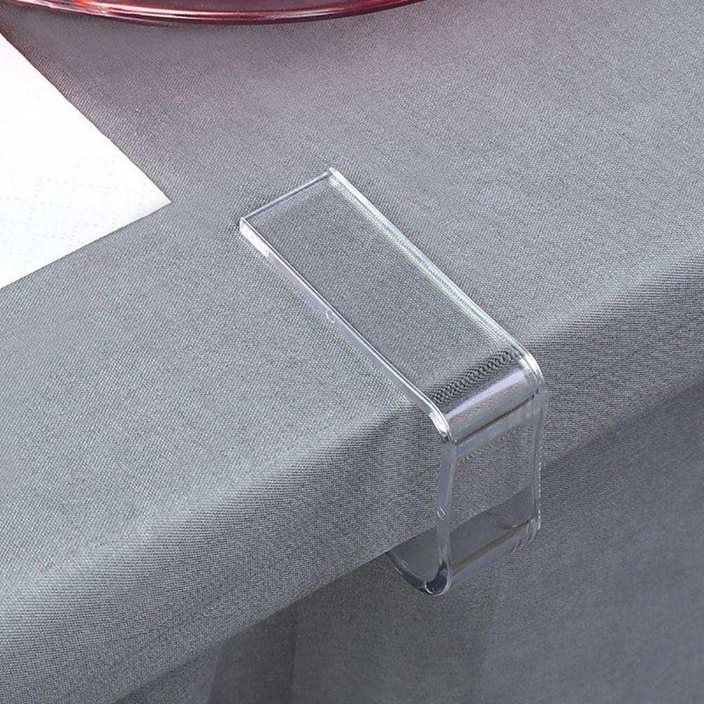 Universal Tablecloth Clips Transparent Table Cover Holder Home Supplies Table Cloth Clamps L
Universal Tablecloth Clips Transparent Table Cover Holder Home Supplies Table Cloth Clamps L