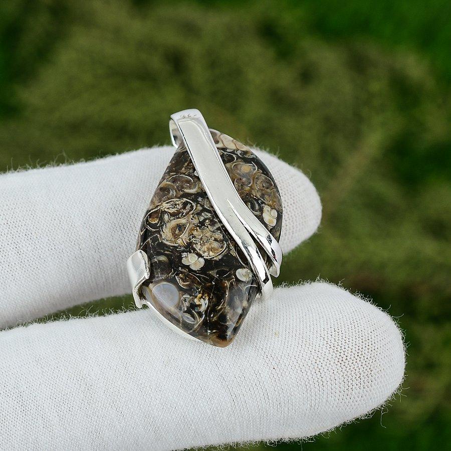 Friendship Day Deal 925 Silver Turritella Agate Gemstone New Pendant Jewelry
Friendship Day Deal 925 Silver Turritella Agate Gemstone New Pendant Jewelry