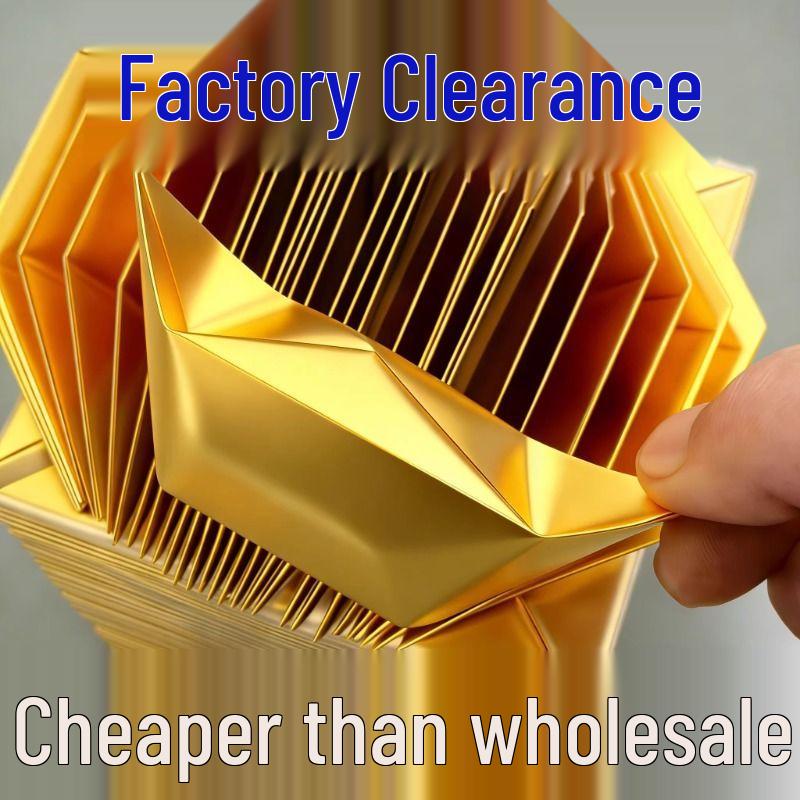 Temple Blessing Handmade Gold Origami Paper Ingots for Burning Ingot
Temple Blessing Handmade Gold Origami Paper Ingots for Burning Ingot