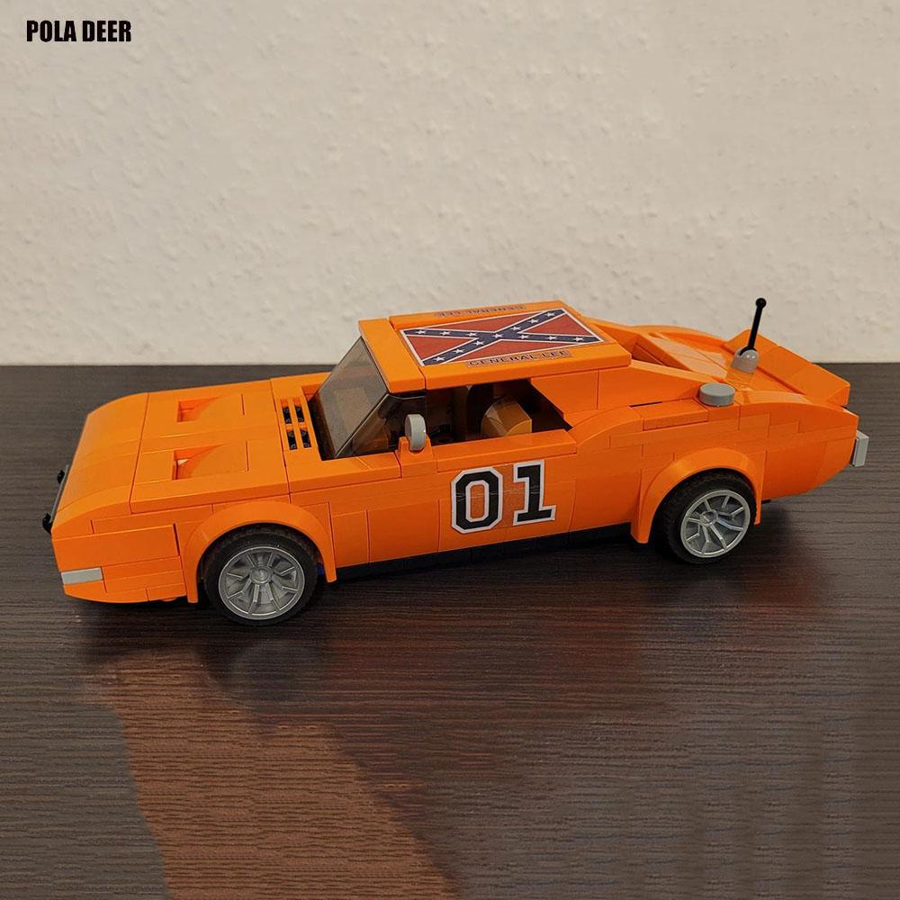 Poladeer 330 шт. MOC Генерал Ли Dodge Charger Ретро Сборная Детская Игрушка Автобус Мелкие Детали Пазл Блоки Модель Подарок PDF Guide by Email
Poladeer 330 шт. MOC Генерал Ли Dodge Charger Ретро Сборная Детская Игрушка Автобус Мелкие Детали Пазл Блоки Модель Подарок PDF Guide by Email