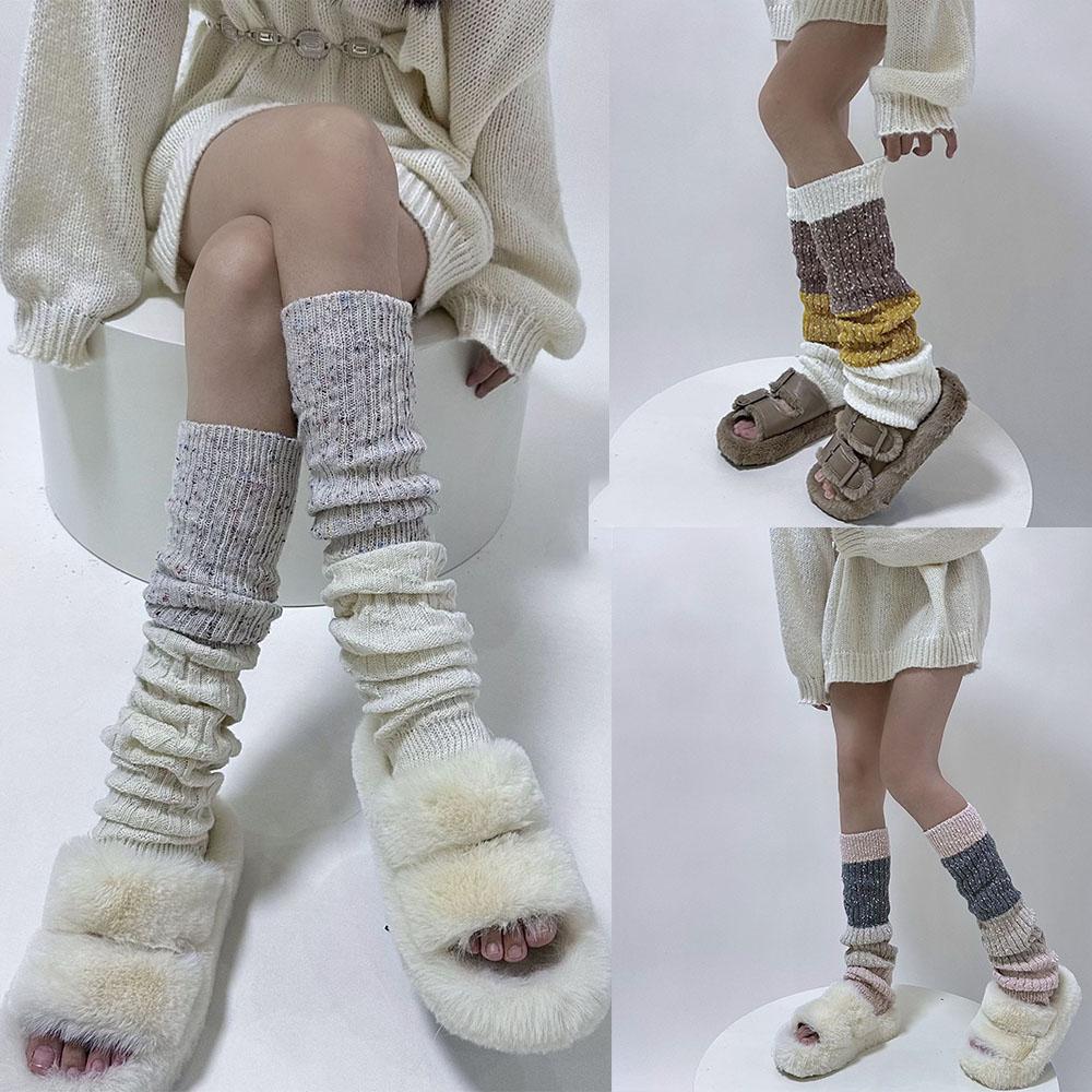 Stacked Knitted Leg Warmers Warm Y2K Leg Warmers Academy Style Boot Stockings Autumn Winter
Stacked Knitted Leg Warmers Warm Y2K Leg Warmers Academy Style Boot Stockings Autumn Winter