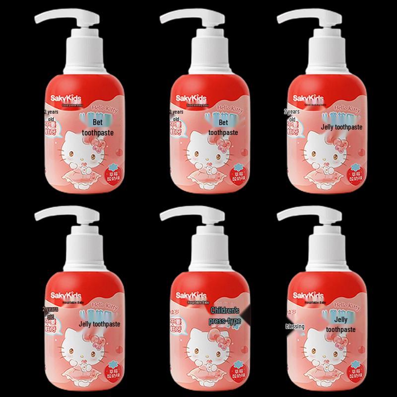 Sakol Hello Kitty Kids Pump Gel Toothpaste
Sakol Hello Kitty Kids Pump Gel Toothpaste