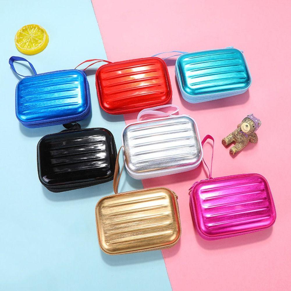 Zipper Lipstick Storage Bag Headphone Bag Suitcase Wallet Cute Tinplate Coin Purse Ladies
Zipper Lipstick Storage Bag Headphone Bag Suitcase Wallet Cute Tinplate Coin Purse Ladies