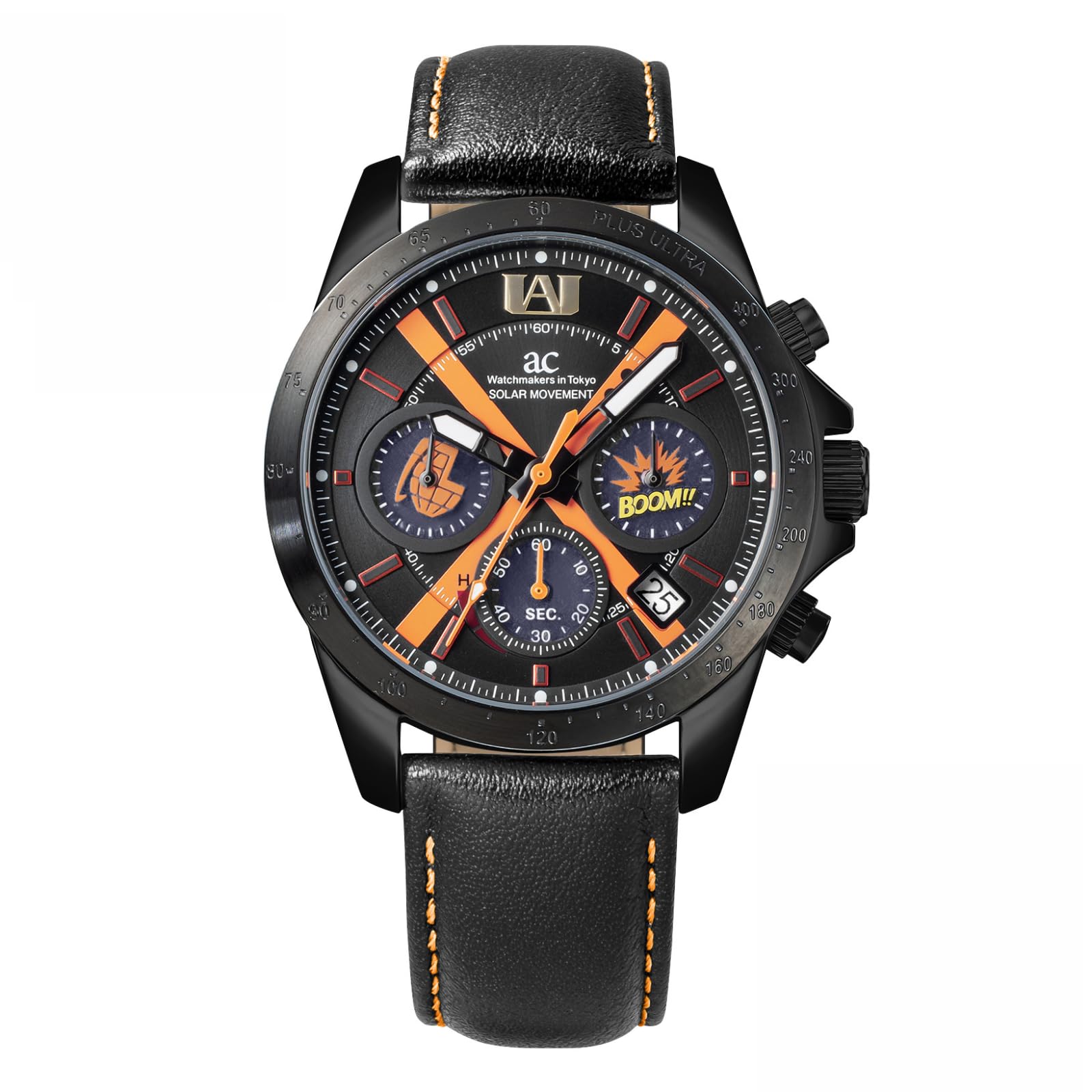 AngelClover My Hero Academia Collaboration Katsuki Bakugo Solar 10 ATM Water Mineral Black Watch, Model, Battery, Resistance, Glass, Dial, HE40-BA, чёрный
AngelClover My Hero Academia Collaboration Katsuki Bakugo Solar 10 ATM Water Mineral Black Watch, Model, Battery, Resistance, Glass, Dial, HE40-BA, чёрный