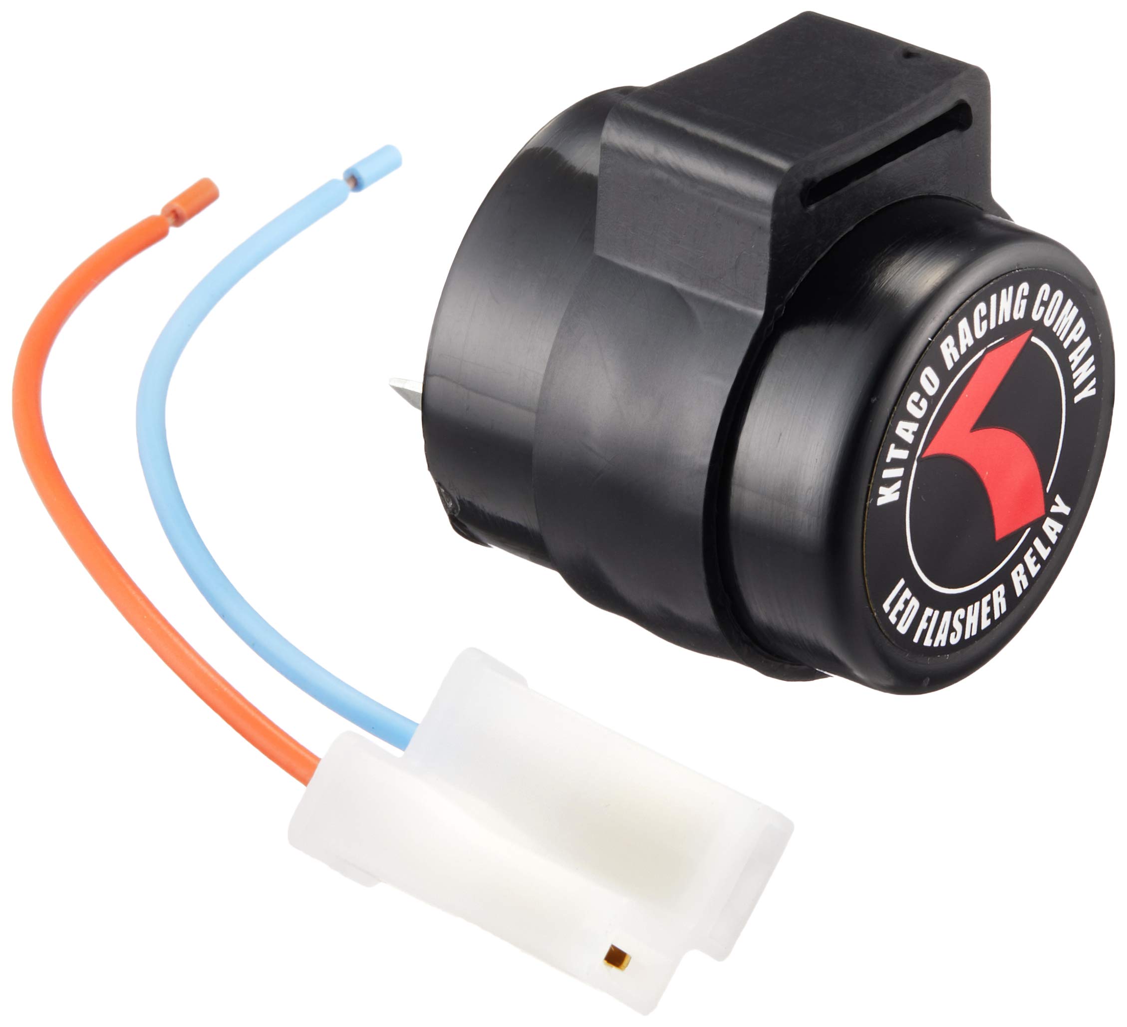 KITACO LED turn signal compatible flasher relay (round type) general purpose (for 12V cars) 755-0400910
KITACO LED turn signal compatible flasher relay (round type) general purpose (for 12V cars) 755-0400910