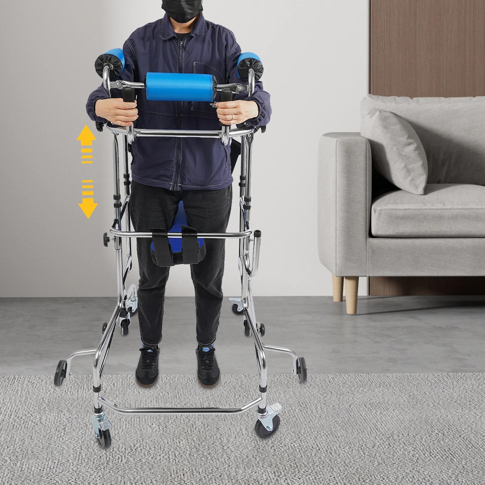 Lower Limb Training Aid Adult Walker Standing Frame for Seniors Hemiplegia Rehabilitation With Wheels, for 59-71 Adults United States
Lower Limb Training Aid Adult Walker Standing Frame for Seniors Hemiplegia Rehabilitation With Wheels, for 59-71 Adults United States