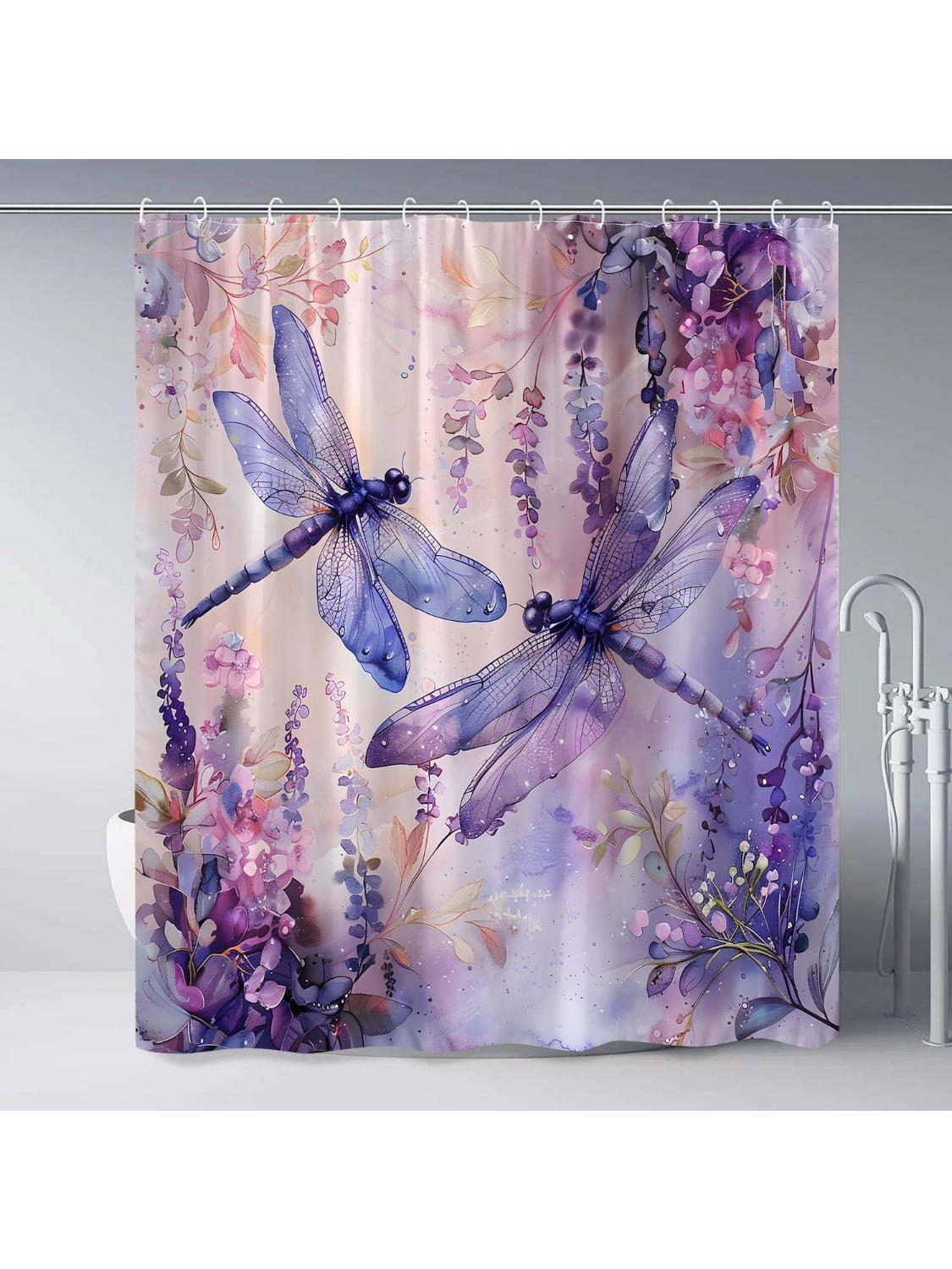 Стрекоза Занавеска для душа Рустик Фермерский дом Акварельный Цветочный Весенний Фиолетовые Цветы Смешной Полиэстер Декор для ванной комнаты Набор занавесок 90x180CM
Стрекоза Занавеска для душа Рустик Фермерский дом Акварельный Цветочный Весенний Фиолетовые Цветы Смешной Полиэстер Декор для ванной комнаты Набор занавесок 90x180CM