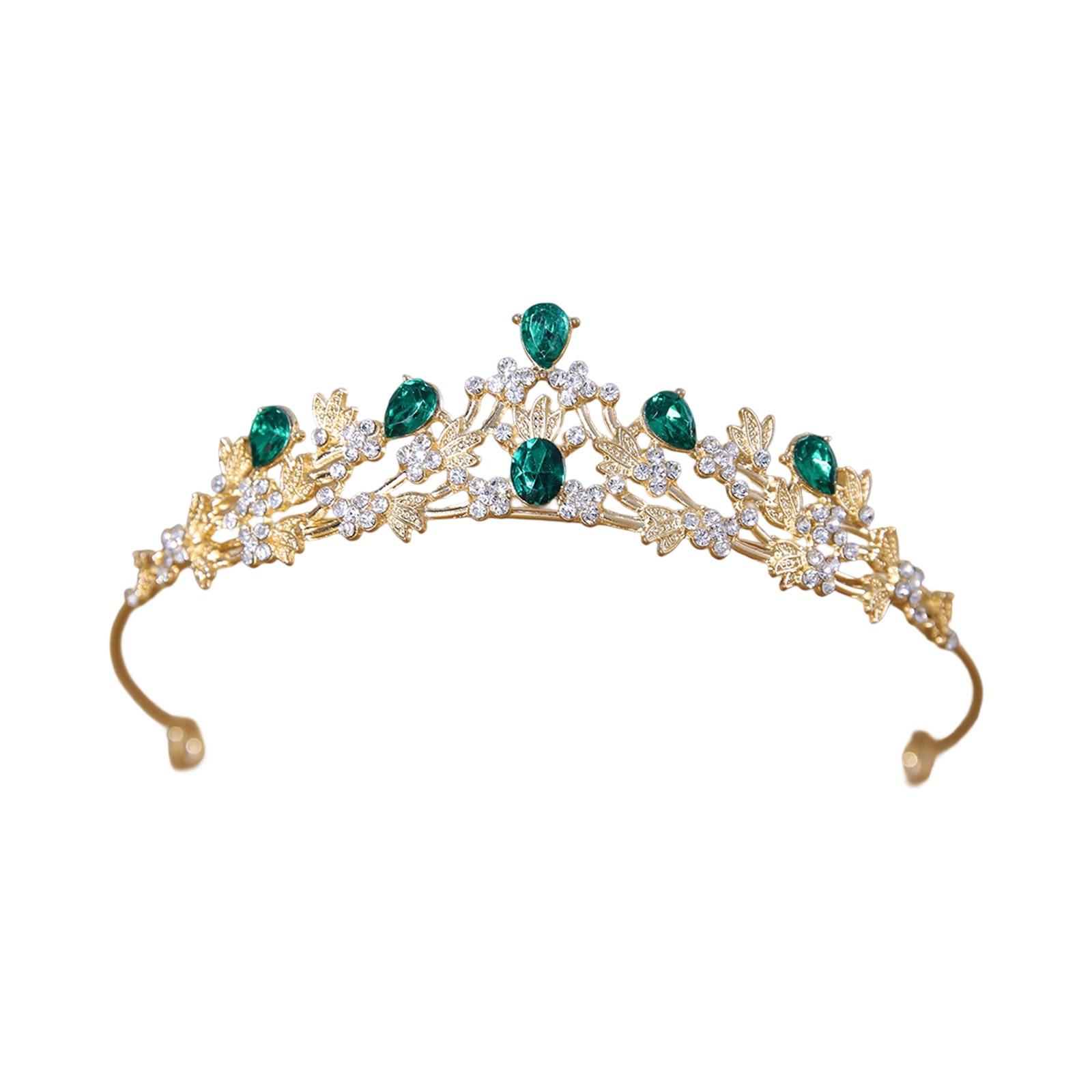 Dazzling Rhinestones Princess Headpiece Nonslip Design Alloy Texture Perfect for Stage Performances Evening Event зелений
Dazzling Rhinestones Princess Headpiece Nonslip Design Alloy Texture Perfect for Stage Performances Evening Event зелений