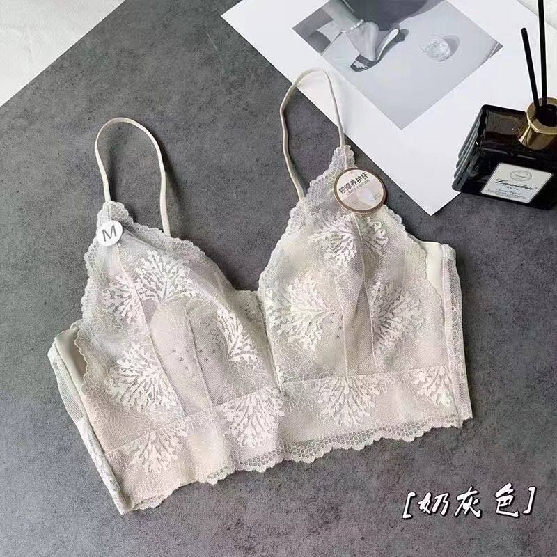 Rabbit Ear Cup Breathable Underwear for Women, Travel Quick-Dry Mesh Thin Style, Back See-Through, Sexy Backless Seamless Bra M Milk Ash
Rabbit Ear Cup Breathable Underwear for Women, Travel Quick-Dry Mesh Thin Style, Back See-Through, Sexy Backless Seamless Bra M Milk Ash