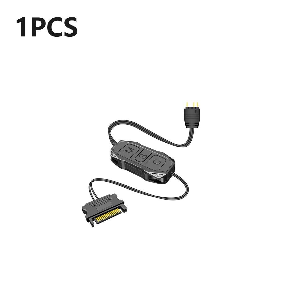 1-10PCS 5V 3PIN ARGB To SATA Adapter Controller Button Control RGB Light Controllers For Computer PC Fan CPU Cooler Light Strip
1-10PCS 5V 3PIN ARGB To SATA Adapter Controller Button Control RGB Light Controllers For Computer PC Fan CPU Cooler Light Strip