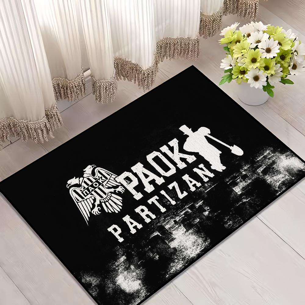 Door Mat For Bathroom Decoration Team Room Decor Doormat T-Thessaloniki-P-Paok Carpet Entrance Welcome Bath Kitchen Football Rug SJR40x60CM
Door Mat For Bathroom Decoration Team Room Decor Doormat T-Thessaloniki-P-Paok Carpet Entrance Welcome Bath Kitchen Football Rug SJR40x60CM