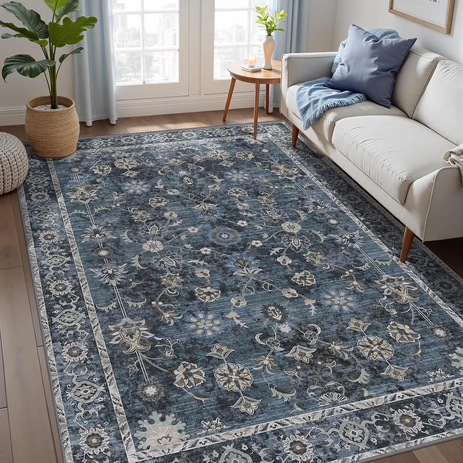 Hot Sale Soft Tone Floral Pattern Carpet Retro Rug for Living Room Bedroom Study Bookstore Entryway Coffee Shop Leisure Area 50x80cm
Hot Sale Soft Tone Floral Pattern Carpet Retro Rug for Living Room Bedroom Study Bookstore Entryway Coffee Shop Leisure Area 50x80cm