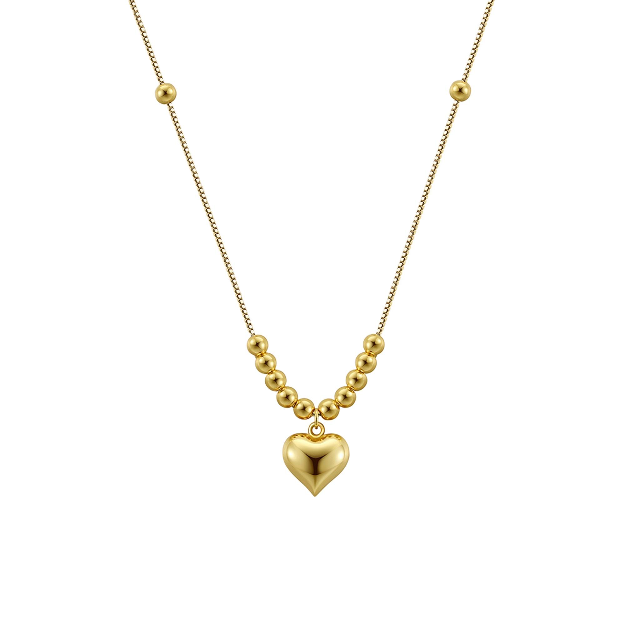 Real Silver Gold Plated Heart Pendant Necklace With Dainty Snake Chain Sparkling Beads Strand Gift золотий
Real Silver Gold Plated Heart Pendant Necklace With Dainty Snake Chain Sparkling Beads Strand Gift золотий
