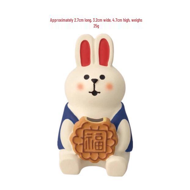 Mid-Autumn Festival Japanese Cat & Rabbit Figurine Mooncake Box Resin Decor Gift Set
Mid-Autumn Festival Japanese Cat & Rabbit Figurine Mooncake Box Resin Decor Gift Set