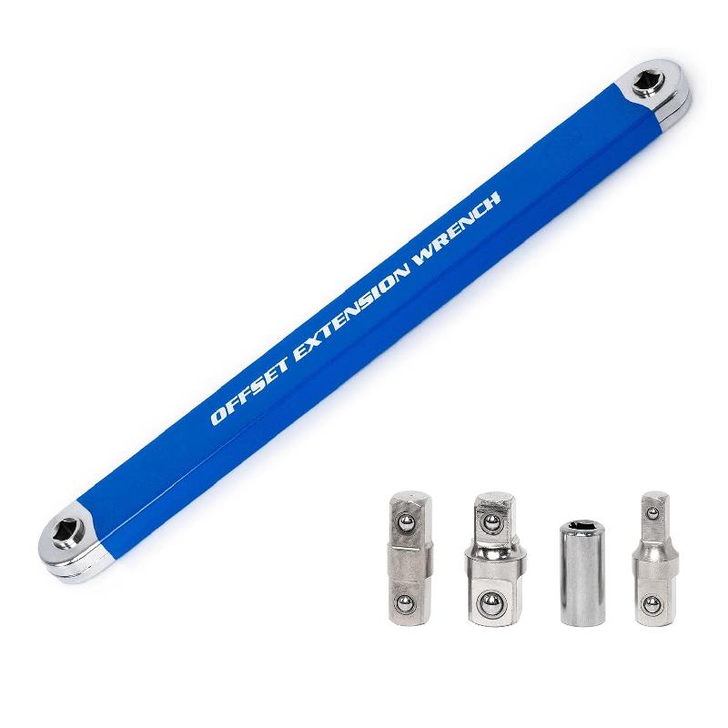 Multifunctional Offset Extension Wrench Auto Repair Tool 1/2 Inch 1/4 Inch 3/8 Inch Auto Repair Tool Set
Multifunctional Offset Extension Wrench Auto Repair Tool 1/2 Inch 1/4 Inch 3/8 Inch Auto Repair Tool Set