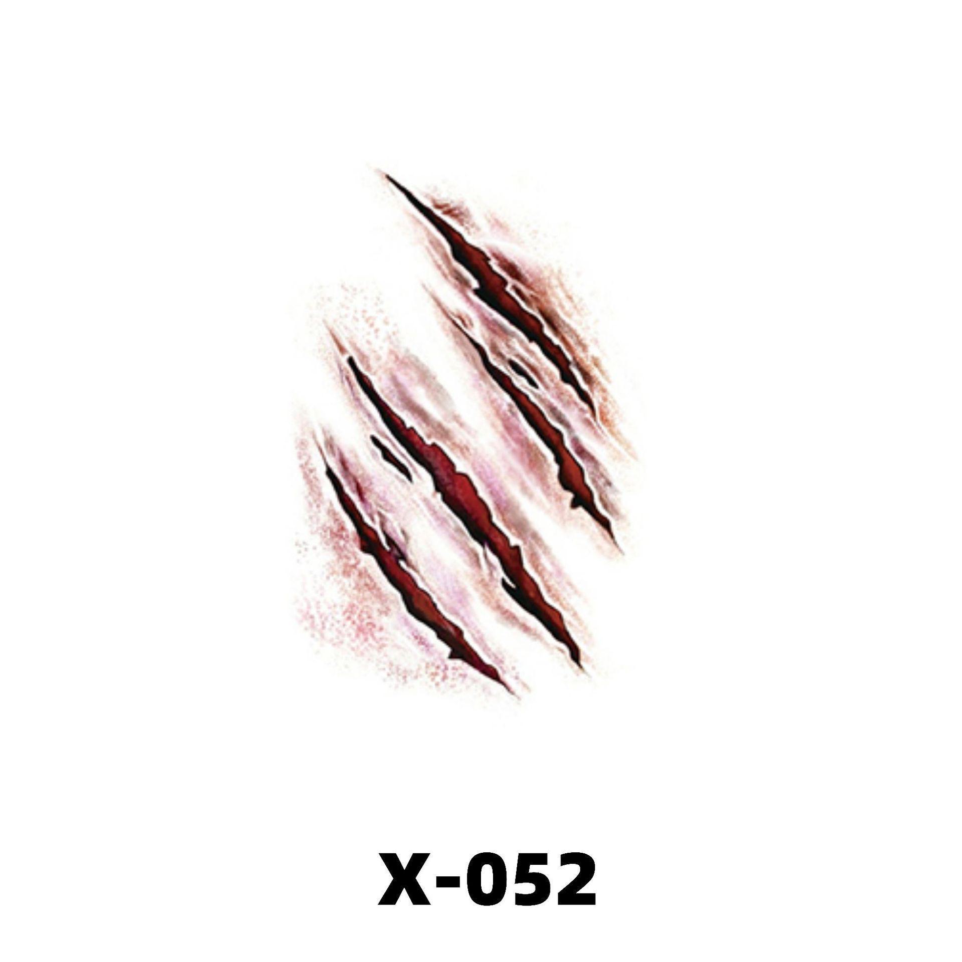 Водонепроницаемые наклейки для татуировок на шрамы на Хэллоуин для детей - забавные и реалистичные наклейки X-52
Водонепроницаемые наклейки для татуировок на шрамы на Хэллоуин для детей - забавные и реалистичные наклейки X-52