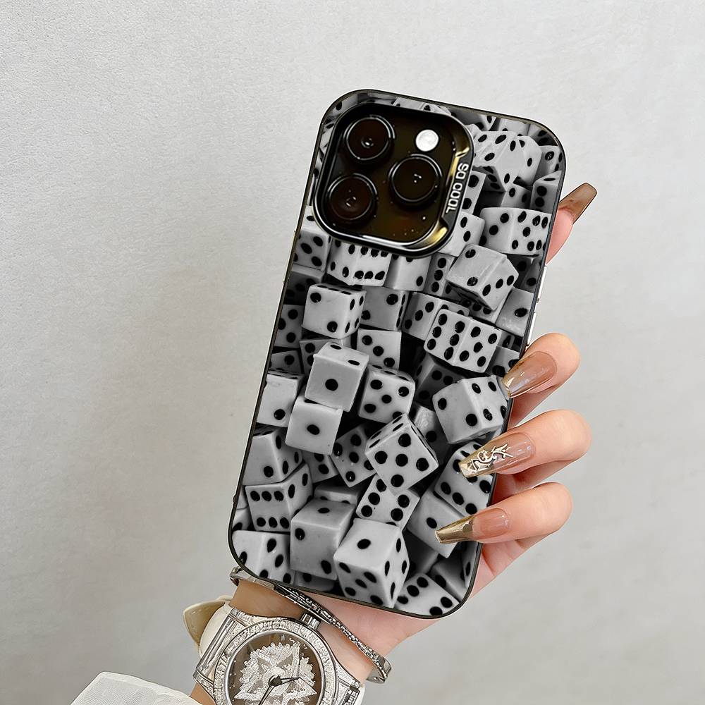 Чехол для телефона в виде игральных костей для iPhone 17,16,15,14,13,12,11 Plus,Pro Max,XS,Разноцветный Серебристый Черный Чехол iPhone15
Чехол для телефона в виде игральных костей для iPhone 17,16,15,14,13,12,11 Plus,Pro Max,XS,Разноцветный Серебристый Черный Чехол iPhone15