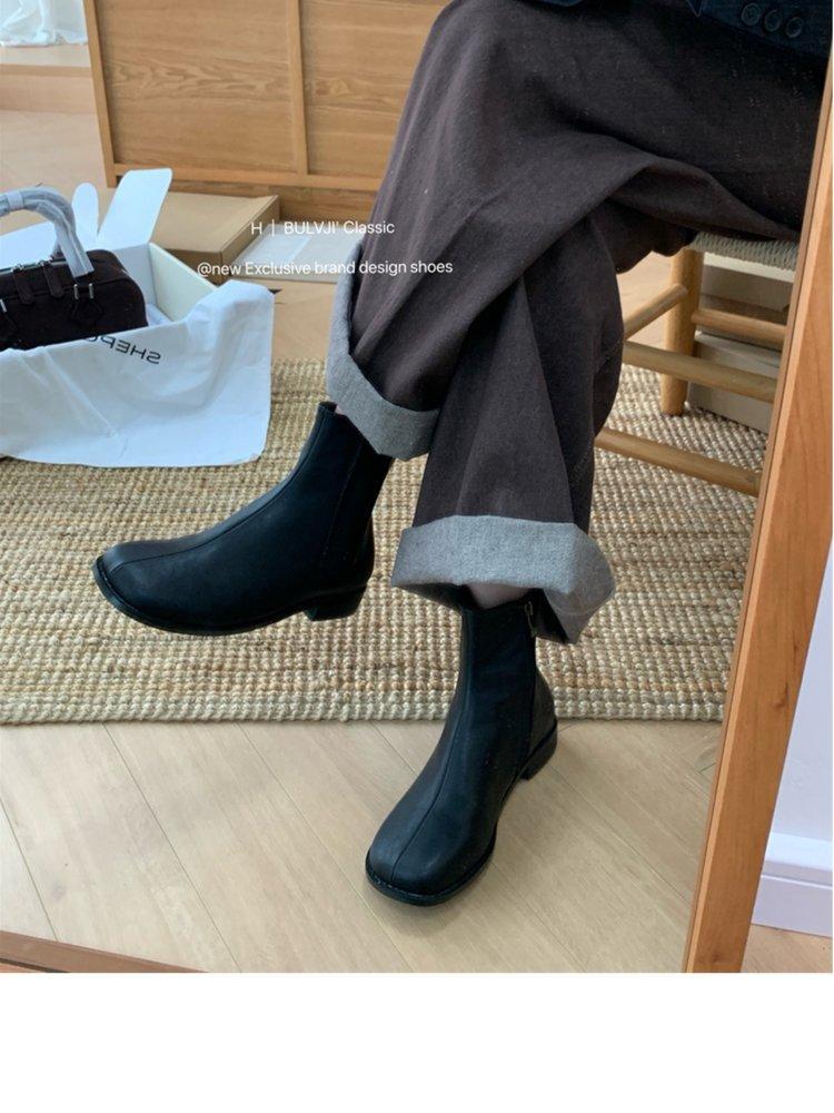 Knight Boots Chelsea Short Boots Women s Spring and Autumn Single Boots 2025 Skinny Boots Retro Flat Martin Boots Bare Boots Ankle Boots 35
Knight Boots Chelsea Short Boots Women s Spring and Autumn Single Boots 2025 Skinny Boots Retro Flat Martin Boots Bare Boots Ankle Boots 35