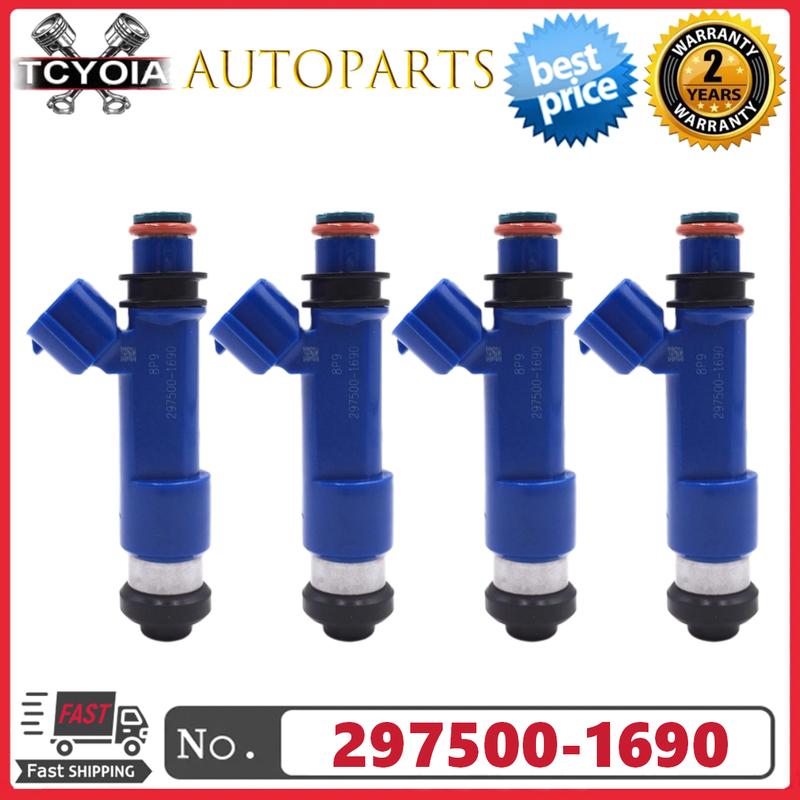 4pcs 297500-1690 Z681-13-250 fuel injectors for Mazda 3 (BK) 2002-2009 M3 (BL) 2009-2013 M3 (BM) 2013-2016 M3 (BN) 2017 M2 (DE)
4pcs 297500-1690 Z681-13-250 fuel injectors for Mazda 3 (BK) 2002-2009 M3 (BL) 2009-2013 M3 (BM) 2013-2016 M3 (BN) 2017 M2 (DE)