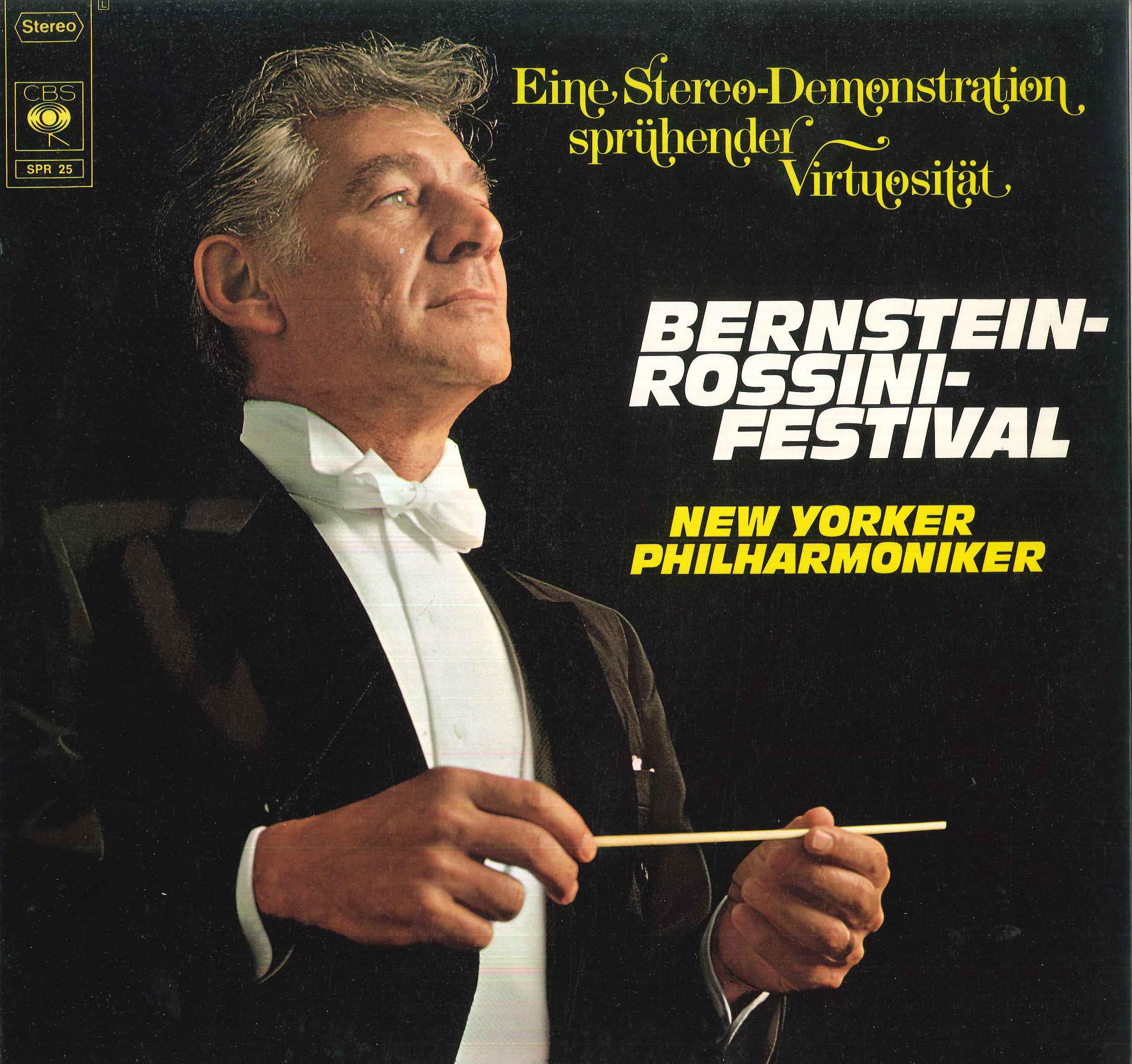 LP Record GIOACCHINO ROSSINI LEONARD BERNST Bernsteinrossinifestival SPR25 CBS Germany Classical Used
LP Record GIOACCHINO ROSSINI LEONARD BERNST Bernsteinrossinifestival SPR25 CBS Germany Classical Used