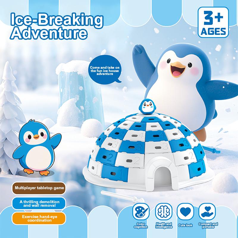 Knocking Ice Breaking Penguin House Game Desktop Game Parent Child Interaction Children S Toys Birthday Present
Knocking Ice Breaking Penguin House Game Desktop Game Parent Child Interaction Children S Toys Birthday Present