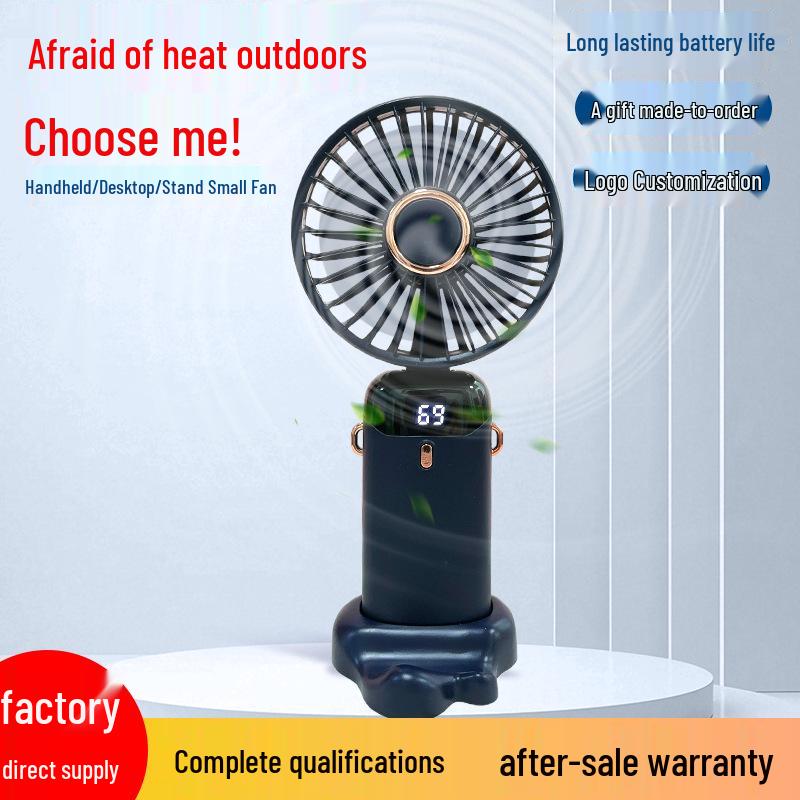 Rechargeable Portable Mini Fan with Digital Display & Lanyard for Neck/Waist, Ideal for Students & Outdoor Use Rechargeable with Battery (Includes Lanyard) королевский синий
Rechargeable Portable Mini Fan with Digital Display & Lanyard for Neck/Waist, Ideal for Students & Outdoor Use Rechargeable with Battery (Includes Lanyard) королевский синий