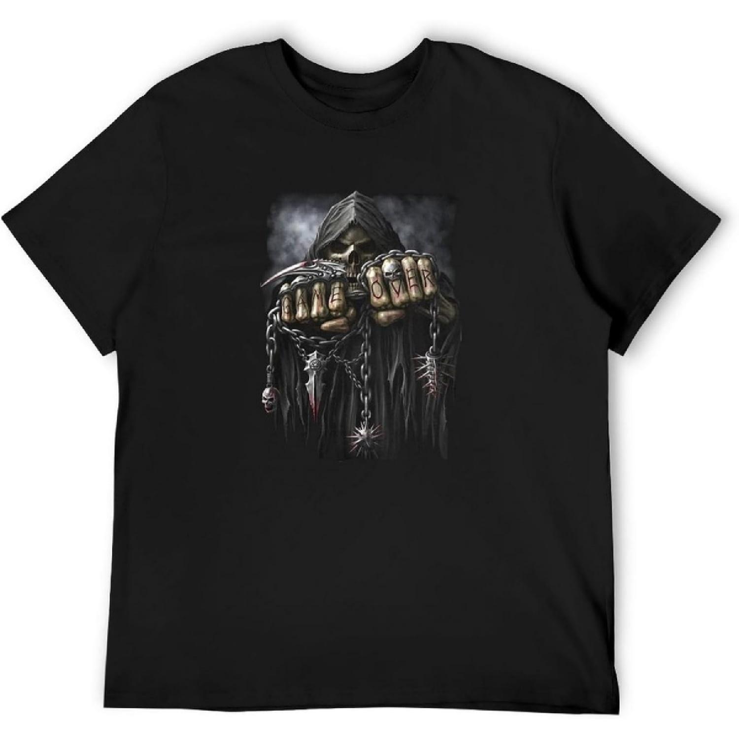 BAOXIANFU Game Over Casual Round Neck T Shirt Black XXXXXL різнокольоровий
BAOXIANFU Game Over Casual Round Neck T Shirt Black XXXXXL різнокольоровий