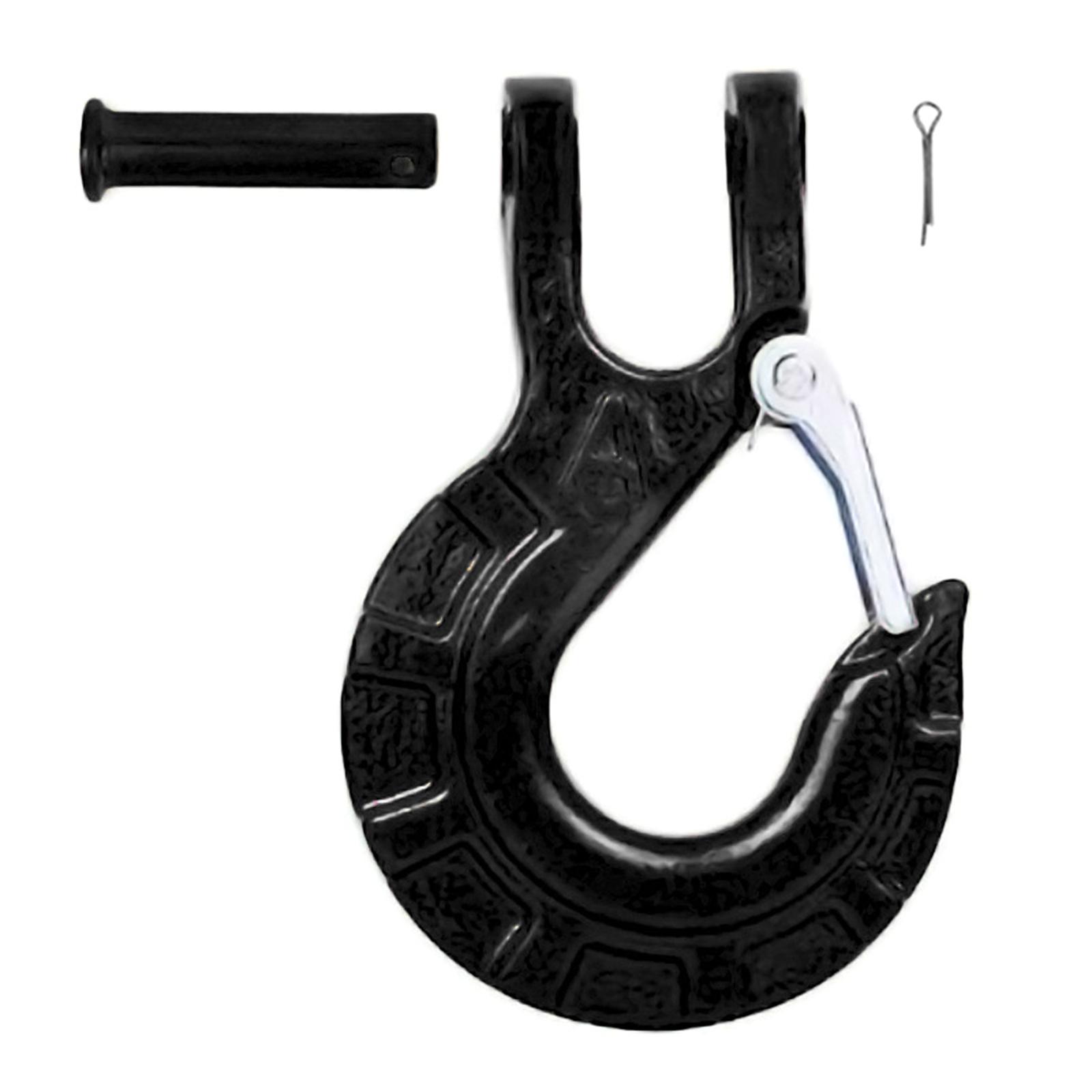 Ковзаючий гак Clevis із засувками, 3/8 дюймів, клас 70, легована сталь, 6613 фунтів, завантаження для буксирування причепа 1
Ковзаючий гак Clevis із засувками, 3/8 дюймів, клас 70, легована сталь, 6613 фунтів, завантаження для буксирування причепа 1