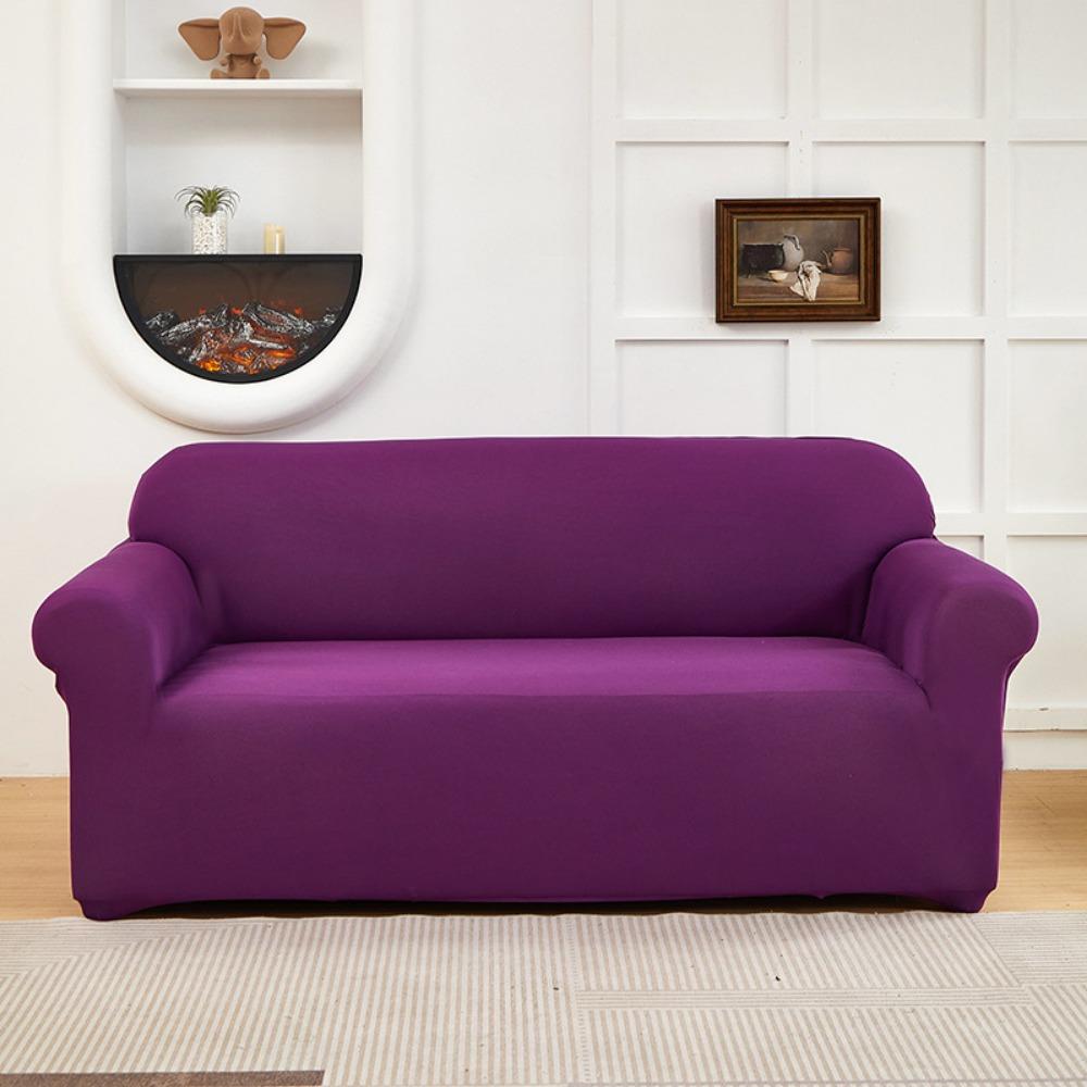 Solid Color Elastic Sofa Covers Set for 1 2 3 4 Seat Couch Full Protection Slipcover Single S 90-140CM фіолетовий
Solid Color Elastic Sofa Covers Set for 1 2 3 4 Seat Couch Full Protection Slipcover Single S 90-140CM фіолетовий
