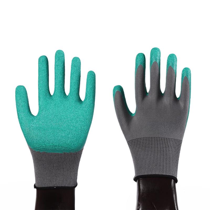 Huibing 13-Gauge Latex Crinkle Work Gloves
Huibing 13-Gauge Latex Crinkle Work Gloves