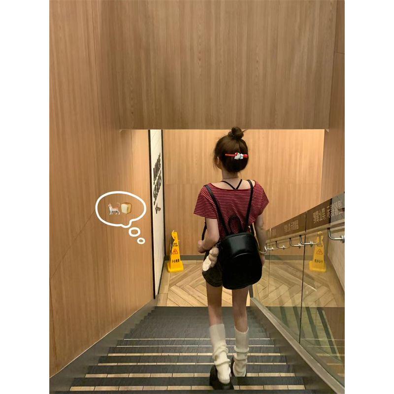 High Sense Solid Travel Portable Small Backpack 2025 New South korea Ins Niche High Sense Backpack Bag Women Black
High Sense Solid Travel Portable Small Backpack 2025 New South korea Ins Niche High Sense Backpack Bag Women Black