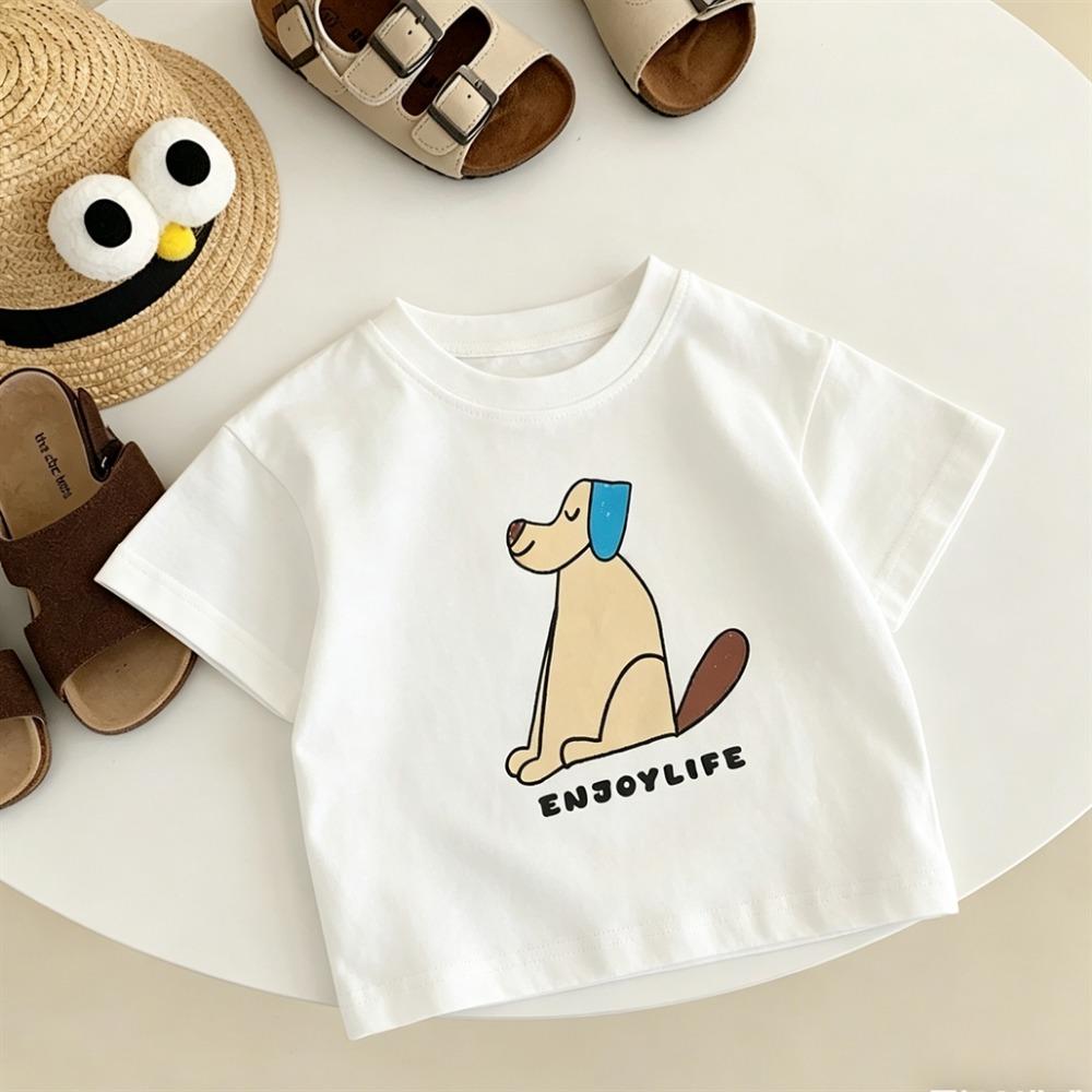 Детские топы с коротким рукавом Свободная повседневная одежда Для детей 1-7 лет Простая универсальная базовая рубашка Милая футболка с принтом Детская одежда 110
Детские топы с коротким рукавом Свободная повседневная одежда Для детей 1-7 лет Простая универсальная базовая рубашка Милая футболка с принтом Детская одежда 110