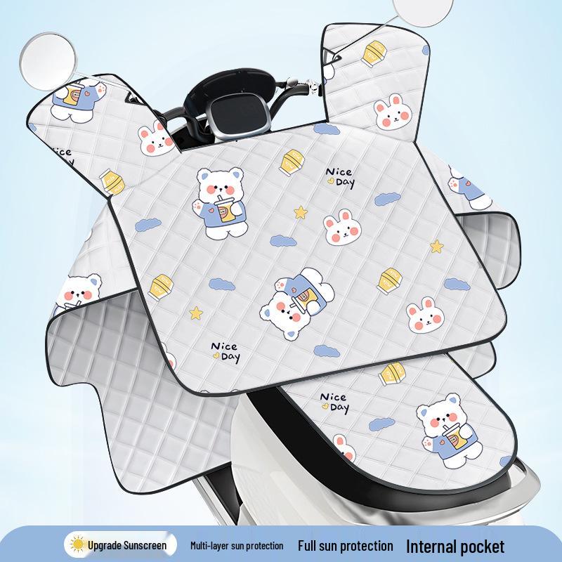 Дышащий Оксфордский Тент от Солнца и Ветрозащитный Чехол для Электромобилей
Дышащий Оксфордский Тент от Солнца и Ветрозащитный Чехол для Электромобилей