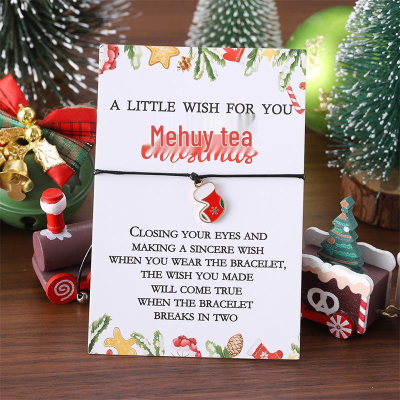 Festive Cartoon Santa & Reindeer Woven Bracelet Set
Festive Cartoon Santa & Reindeer Woven Bracelet Set