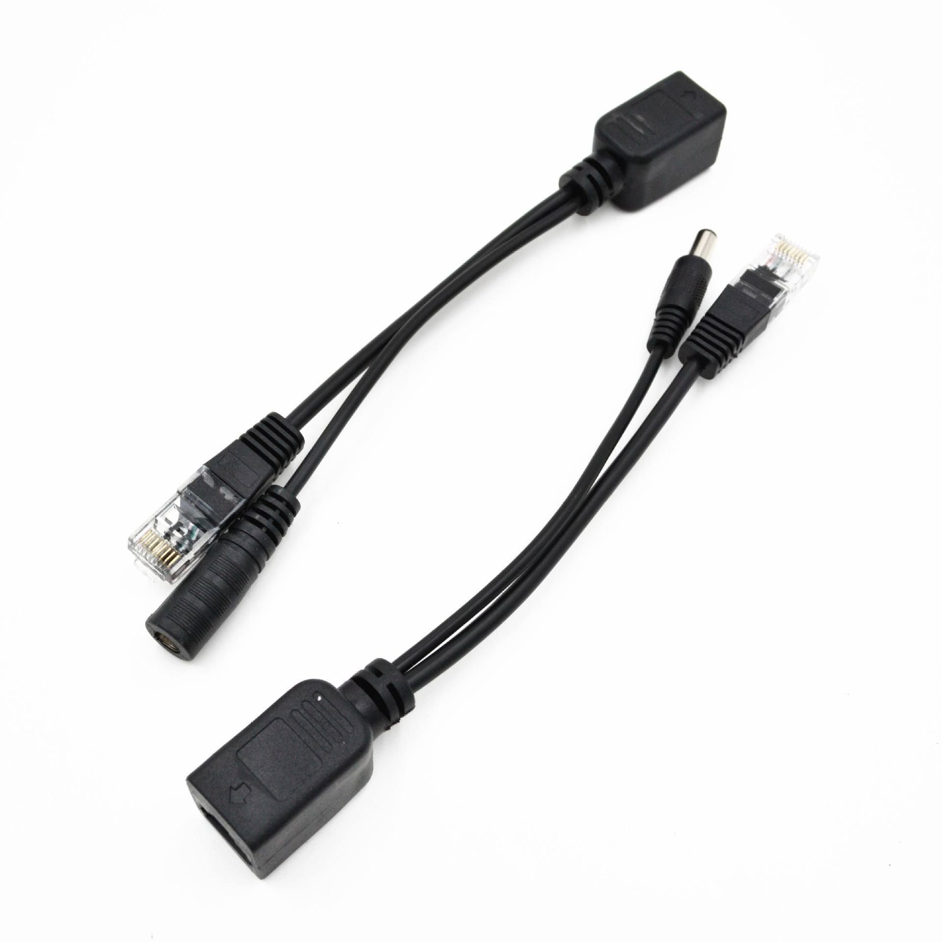 1/3/5/10 Pair POE Cable Passive Power Over Ethernet Adapter Cable POE Splitter Injector Power Supply Module 12v For IP Camera 1 pair чорний
1/3/5/10 Pair POE Cable Passive Power Over Ethernet Adapter Cable POE Splitter Injector Power Supply Module 12v For IP Camera 1 pair чорний