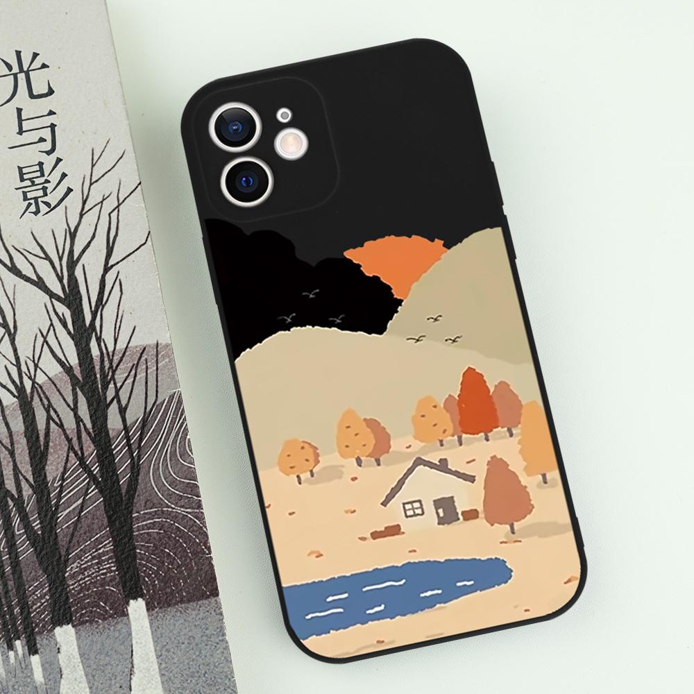 Rural Scenery Pattern Phone Case For iPhone 16 15 14 13 12 11 Pro Max Mini X XS XR SE 7 8 Plus Cute Shockproof Soft Cover Fundas iPhone 7 8 SE
Rural Scenery Pattern Phone Case For iPhone 16 15 14 13 12 11 Pro Max Mini X XS XR SE 7 8 Plus Cute Shockproof Soft Cover Fundas iPhone 7 8 SE