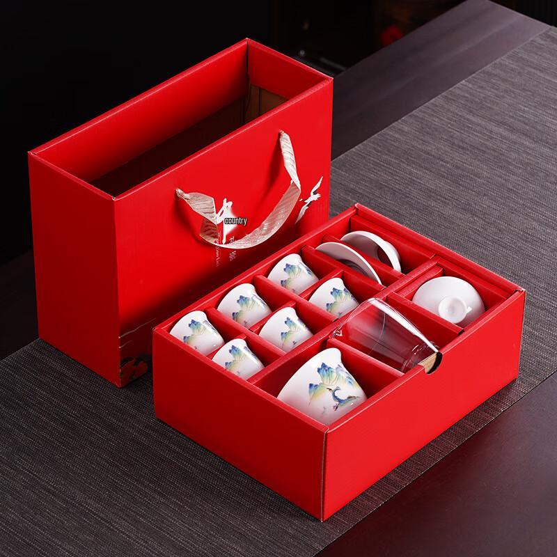 Mutton Fat Jade Porcelain Kung Fu Tea Set
Mutton Fat Jade Porcelain Kung Fu Tea Set