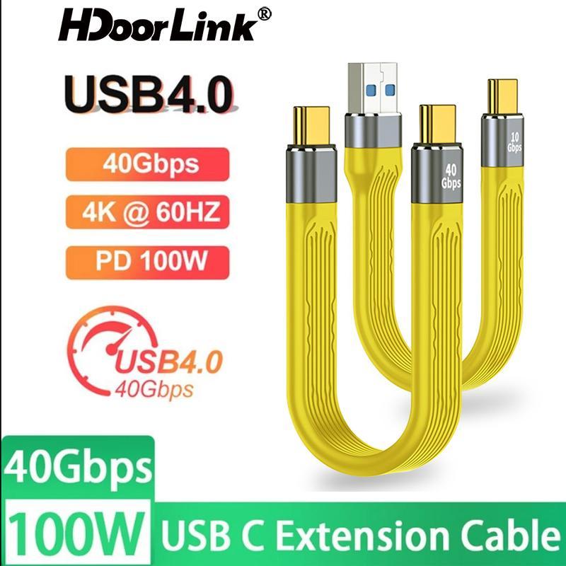 HdoorLink 5A, короткий кабель для быстрой зарядки, PD, 60 Вт/100 Вт, кабель USB C к типу C, кабель для передачи данных, 40 Гбит/с, кабель Thunderbolt 3 для ноутбука, мобильного телефона USB A male to C male 10gdbs жёлтый
HdoorLink 5A, короткий кабель для быстрой зарядки, PD, 60 Вт/100 Вт, кабель USB C к типу C, кабель для передачи данных, 40 Гбит/с, кабель Thunderbolt 3 для ноутбука, мобильного телефона USB A male to C male 10gdbs жёлтый