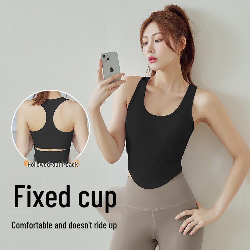 Juyi Hall Summer Shockproof Yoga Vest with Chest Pad - Beautiful Back Sports and Fitness Outerwear XL
Juyi Hall Summer Shockproof Yoga Vest with Chest Pad - Beautiful Back Sports and Fitness Outerwear XL