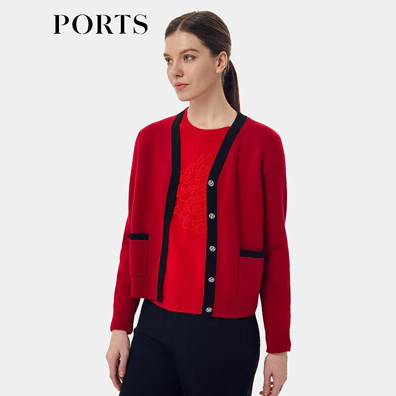 PORTS Women s Early Spring V-Neck Knit Sweater L
PORTS Women s Early Spring V-Neck Knit Sweater L