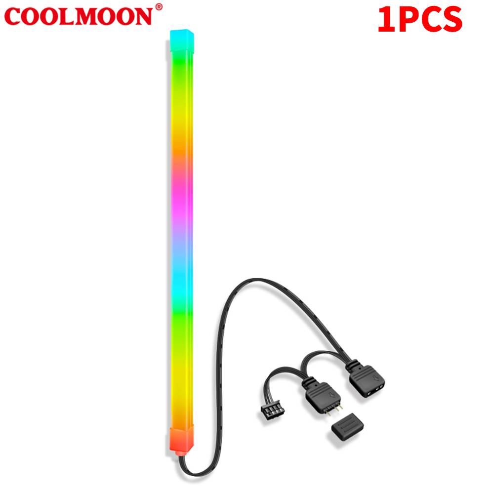 1/2 ШТ. COOLMOON 30см Алюмінієвий сплав RGB Світлодіодна стрічка для корпусу ПК Магнітна світлова панель для комп ютера 5В/3PIN Малий 4Pin ARGB Підсвітка материнської плати
1/2 ШТ. COOLMOON 30см Алюмінієвий сплав RGB Світлодіодна стрічка для корпусу ПК Магнітна світлова панель для комп ютера 5В/3PIN Малий 4Pin ARGB Підсвітка материнської плати