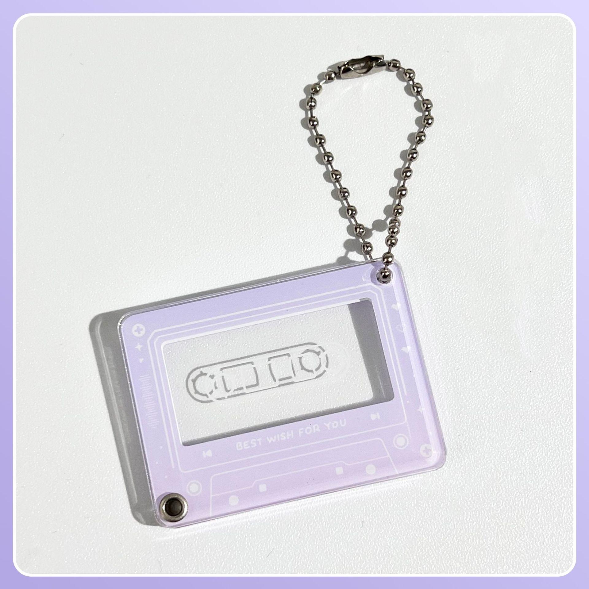 Music Player Photo Frame Keychain Acrylic Slide 1 Inch Photo Organizer Photocard Case Hanging Pendant for Bag
Music Player Photo Frame Keychain Acrylic Slide 1 Inch Photo Organizer Photocard Case Hanging Pendant for Bag