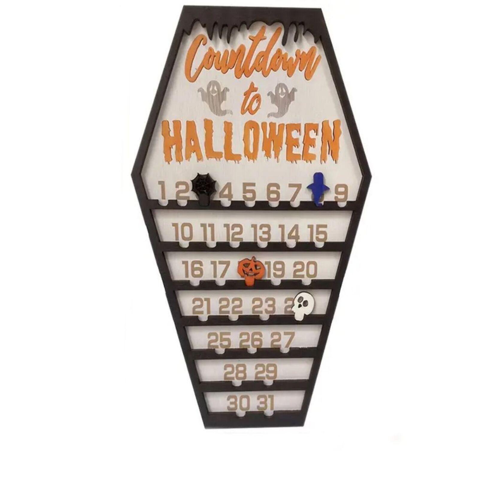 Home Party Decoration Decor Ornaments Ghost Design For Indoor Horror Halloween Advent Calendar Wooden Countdown To Christmas
Home Party Decoration Decor Ornaments Ghost Design For Indoor Horror Halloween Advent Calendar Wooden Countdown To Christmas