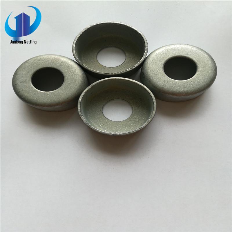 Pink Galvanized M16mm Anti-Theft Washer, 1.8mm Thick, Railway Fence Guard Concave Buckle Accessory.
Pink Galvanized M16mm Anti-Theft Washer, 1.8mm Thick, Railway Fence Guard Concave Buckle Accessory.