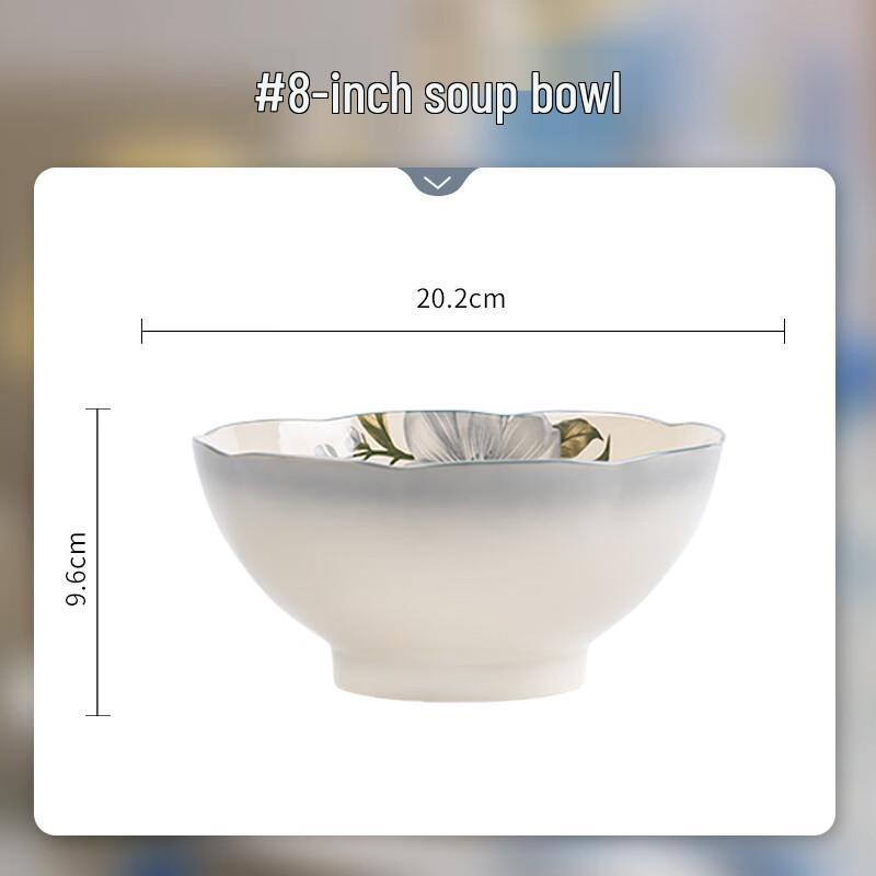 Guochao Chinese Retro Ceramic Soup Bowl
Guochao Chinese Retro Ceramic Soup Bowl