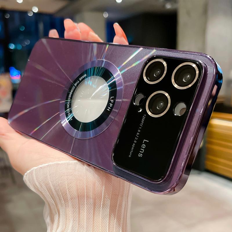 Роскошный чехол Laser Aurora с магнитной беспроводной зарядкой для Magsafe для iPhone 15 14 13 12 11 Pro Max Plus, чехол для телефона с большим объективом камеры
Роскошный чехол Laser Aurora с магнитной беспроводной зарядкой для Magsafe для iPhone 15 14 13 12 11 Pro Max Plus, чехол для телефона с большим объективом камеры